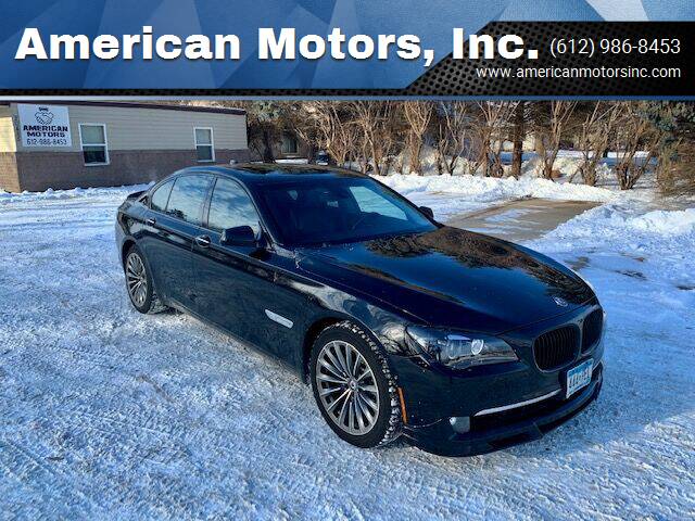 2009 BMW 7 Series for sale at American Motors, Inc. in Farmington MN