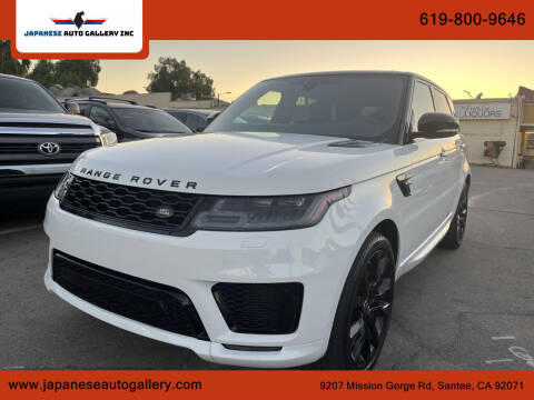 2020 Land Rover Range Rover Sport for sale at Japanese Auto Gallery Inc in Santee CA