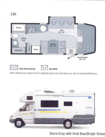 2006 Winnebago View 23H