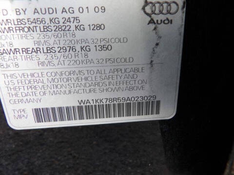 2009 Audi Q5 3.2 quattro Premium