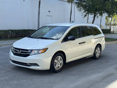 2015 Honda Odyssey for sale at Goval Auto Sales in Pompano Beach FL
