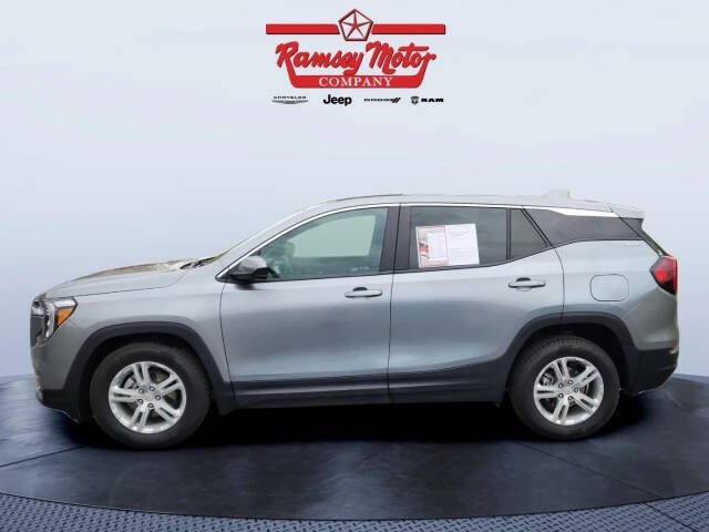 Used 2023 GMC Terrain SLE with VIN 3GKALMEG1PL188814 for sale in Harrison, AR