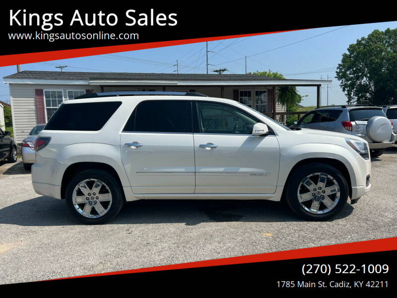 2015 GMC Acadia for sale at Kings Auto Sales in Cadiz KY