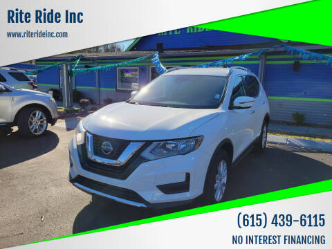 2020 Nissan Rogue for sale at Rite Ride Inc in Murfreesboro TN