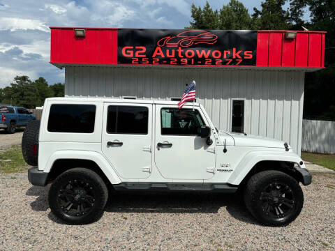 2016 Jeep Wrangler Unlimited for sale at G2 Autoworks in Elm City NC