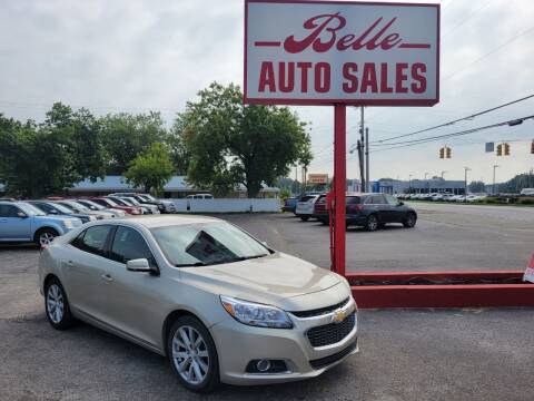 2015 Chevrolet Malibu for sale at Belle Auto Sales in Elkhart IN