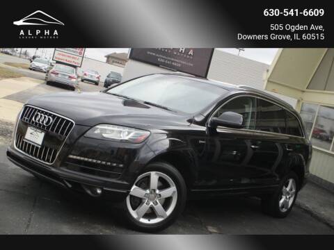 2015 Audi Q7 for sale at Alpha Luxury Motors in Downers Grove IL