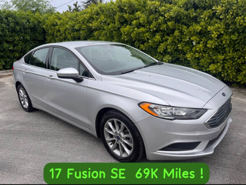 2017 Ford Fusion for sale at Auto Tempt  Leasing Inc - Auto Tempt Leasing Inc in Miami FL