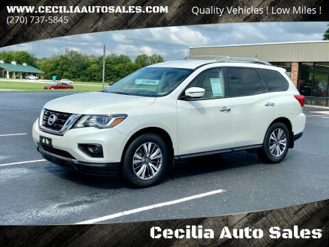 2017 Nissan Pathfinder for sale at Cecilia Auto Sales in Elizabethtown KY