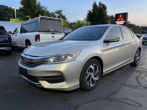 2016 Honda Accord for sale at Midstate Auto Group in Auburn MA