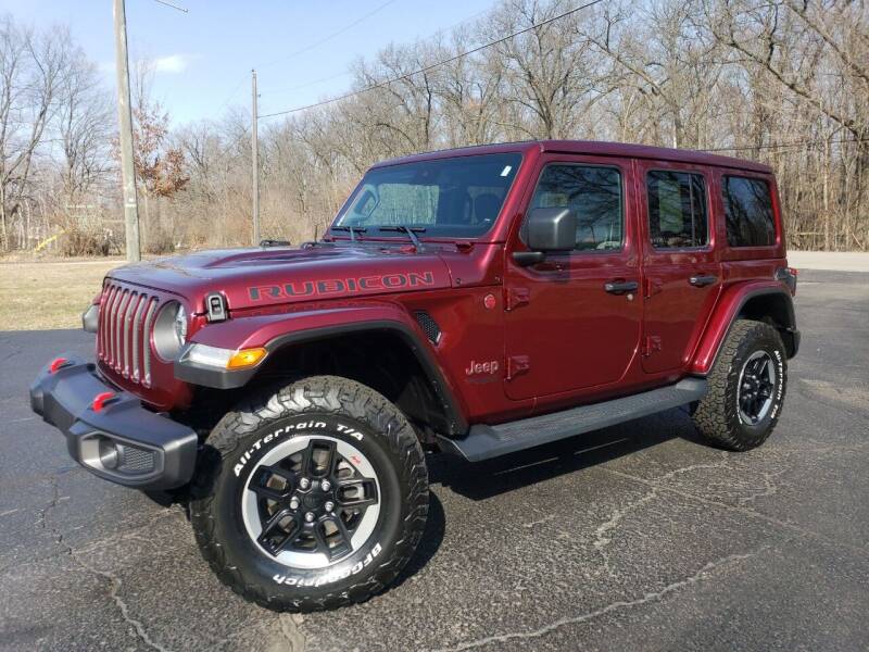 2021 Jeep Wrangler Unlimited for sale at Depue Auto Sales Inc in Paw Paw MI