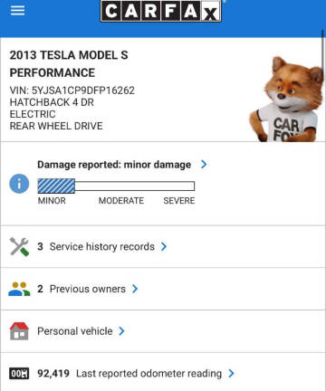 2013 Tesla Model S Performance