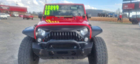 2015 Jeep Wrangler Unlimited for sale at Kelton Collins Motors in Boaz AL