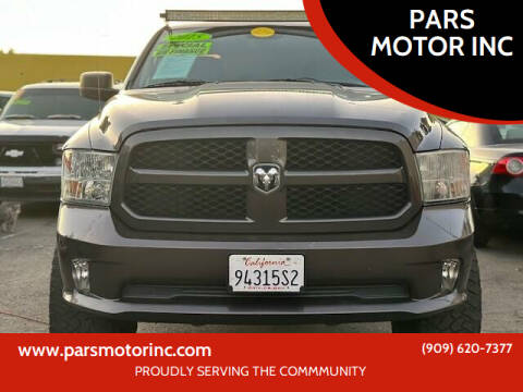 2015 RAM 1500 for sale at PARS MOTOR INC in Pomona CA