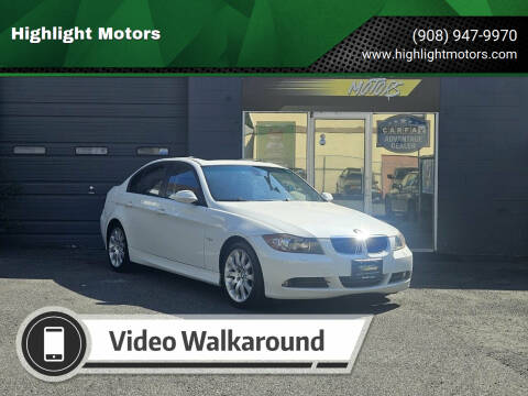 2007 BMW 3 Series for sale at Highlight Motors in Linden NJ