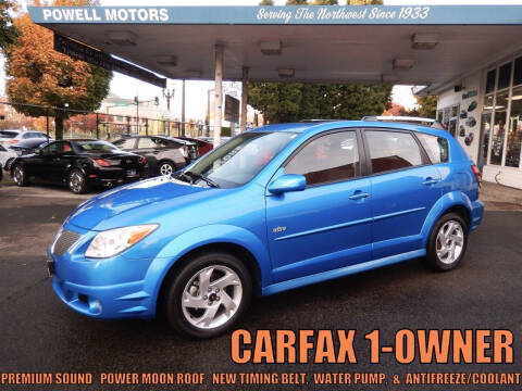 2008 Pontiac Vibe for sale at Powell Motors Inc in Portland OR