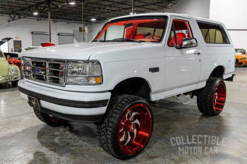 1996 Ford Bronco for sale at Collectible Motor Car of Atlanta in Marietta GA