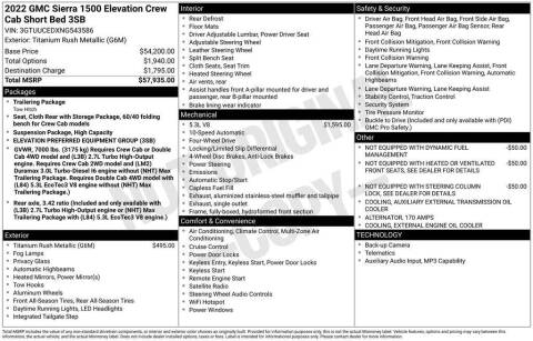 2022 GMC Sierra 1500