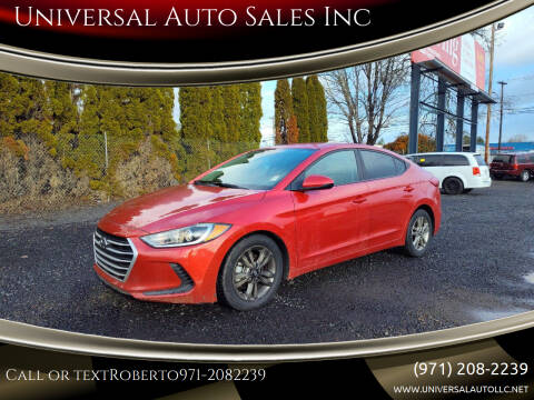 2018 Hyundai Elantra for sale at Universal Auto Sales in Salem OR