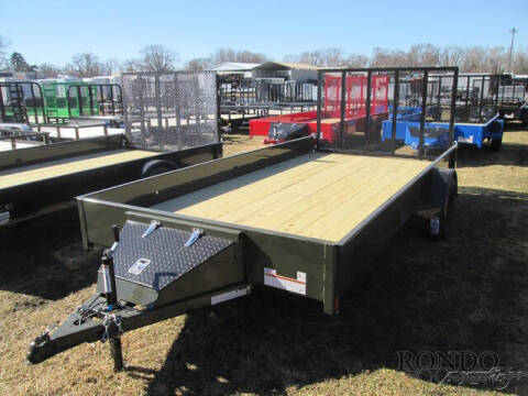 2026 Rice Trailers Single Axle Utility SST8214