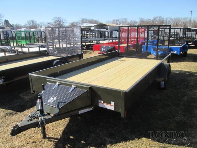 2026 Rice Trailers Single Axle Utility SST8214