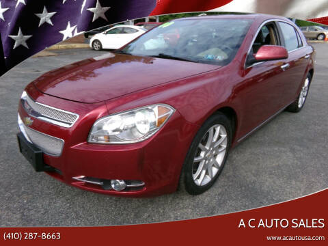 2010 Chevrolet Malibu for sale at A C Auto Sales in Elkton MD
