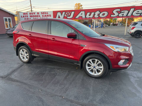 2019 Ford Escape for sale at N & J Auto Sales in Warsaw IN