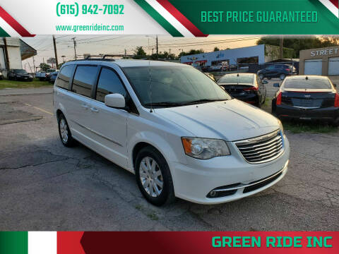 2014 Chrysler Town and Country for sale at Green Ride Inc in Nashville TN