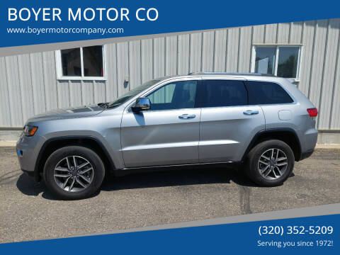 2021 Jeep Grand Cherokee for sale at BOYER MOTOR CO in Sauk Centre MN
