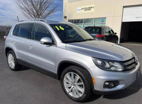 2016 Volkswagen Tiguan for sale at SOUTH AMERICA MOTORS in Sterling VA