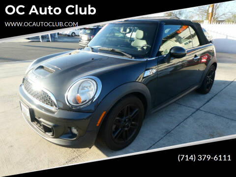 2013 MINI Convertible for sale at OC Auto Club in Midway City CA