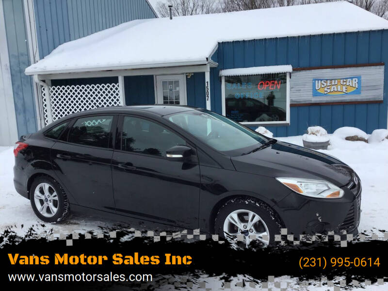 2014 Ford Focus for sale at Vans Motor Sales Inc in Traverse City MI