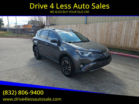 2016 Toyota RAV4 for sale at Drive 4 Less Auto Sales in Houston TX