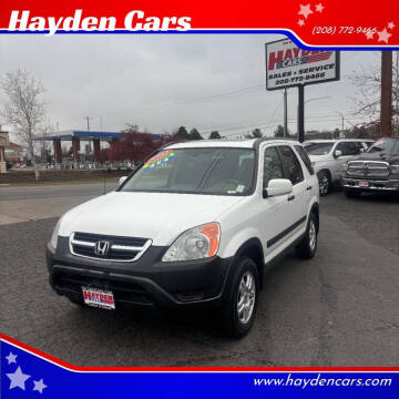 2002 Honda CR-V for sale at Hayden Cars in Coeur D Alene ID