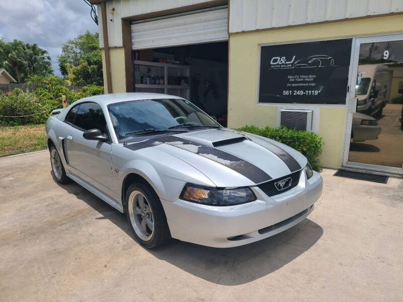 2002 Ford Mustang for sale at O & J Auto Sales in Royal Palm Beach FL