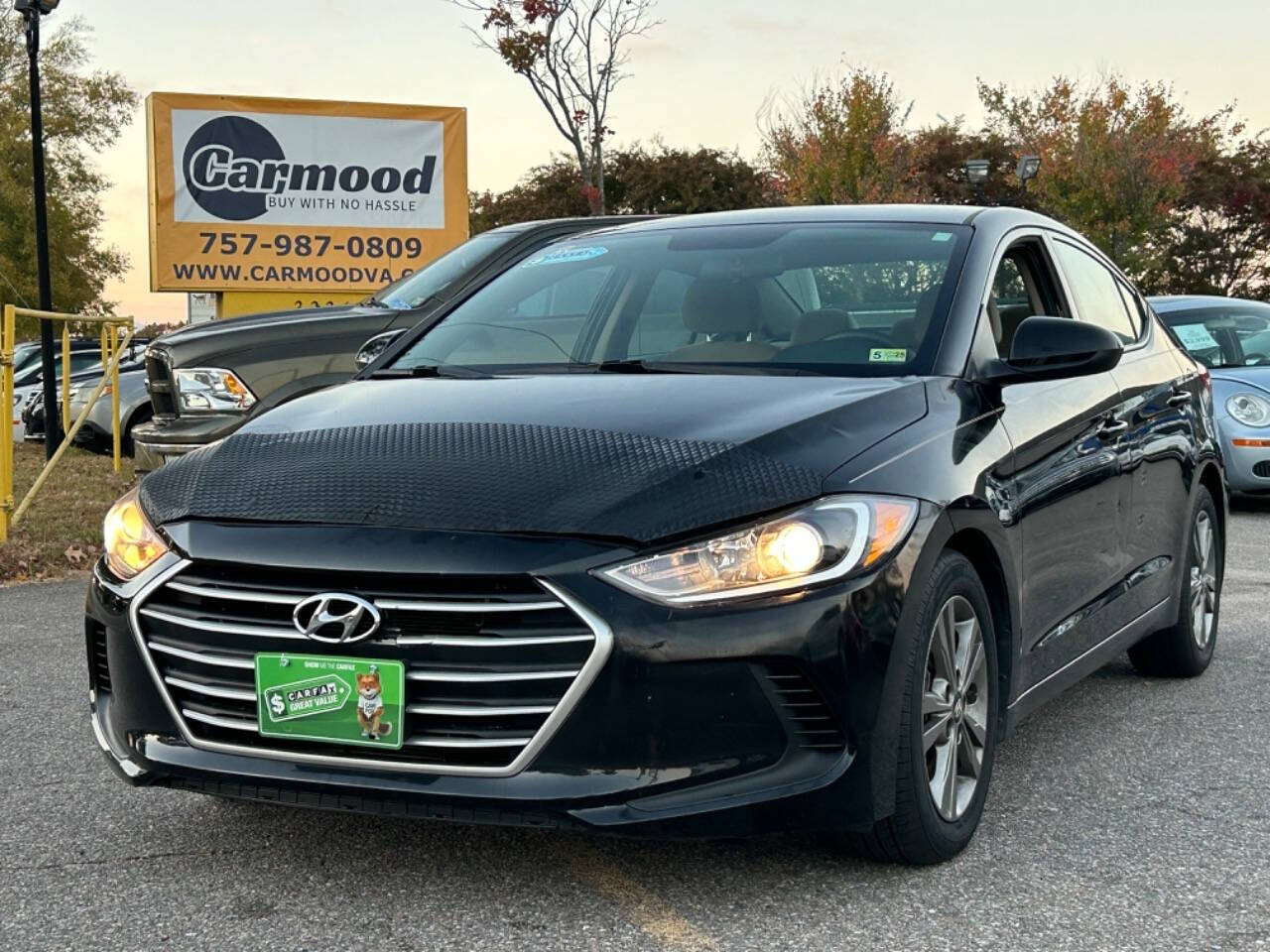 2017 Hyundai ELANTRA for sale at CarMood in Virginia Beach, VA