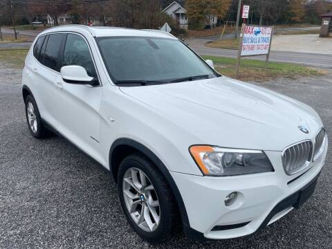 2011 BMW X3 for sale at Max Auto LLC in Lancaster SC