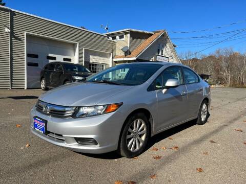 2012 Honda Civic for sale at Prime Auto LLC in Bethany CT