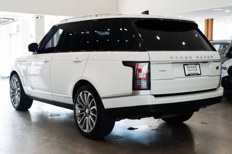 2017 Land Rover Range Rover HSE