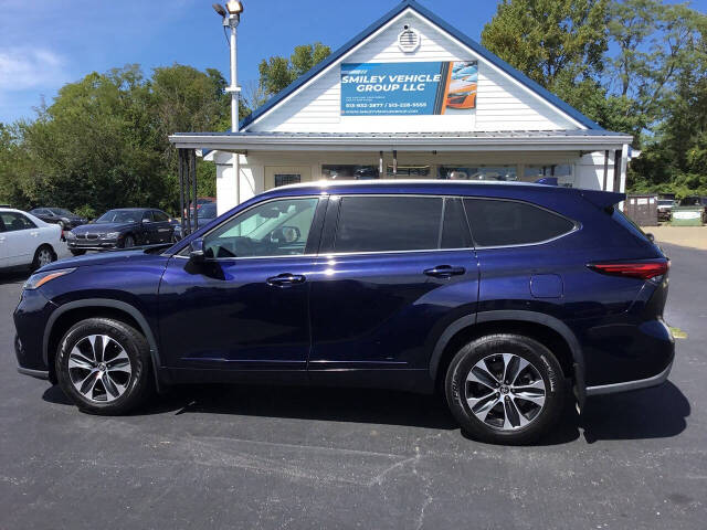 2021 Toyota Highlander for sale at Smiley Vehicle Group in Lebanon, OH