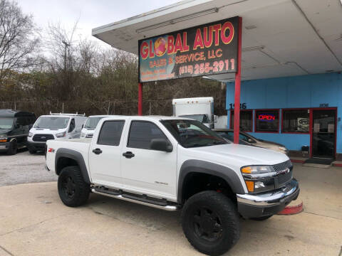 2005 Chevrolet Colorado for sale at Global Auto Sales and Service in Nashville TN