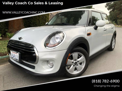 2018 MINI Hardtop 4 Door for sale at Valley Coach Co Sales & Leasing in Van Nuys CA