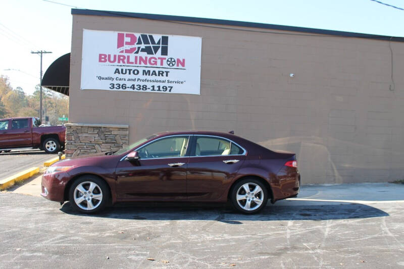 2012 Acura TSX for sale at Burlington Auto Mart in Burlington NC