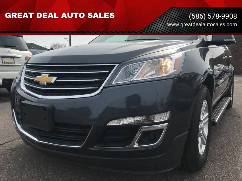 2014 Chevrolet Traverse for sale at GREAT DEAL AUTO SALES in Center Line MI