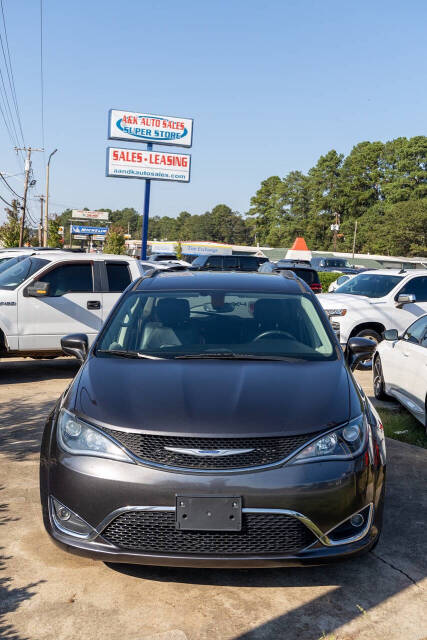 2020 Chrysler Pacifica for sale at A & K Auto Sales and Leasing in Mauldin, SC