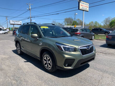 2021 Subaru Forester for sale at MetroWest Auto Sales in Worcester MA