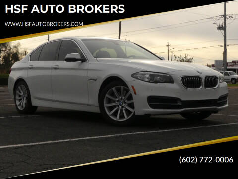 2014 BMW 5 Series for sale at HSF AUTO BROKERS in Phoenix AZ
