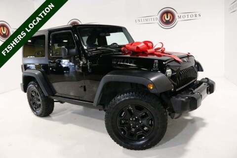 2016 Jeep Wrangler for sale at Unlimited Motors in Fishers IN