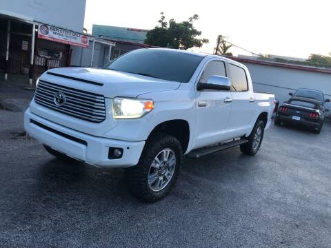 2015 Toyota Tundra for sale at CARSTRADA in Hollywood FL