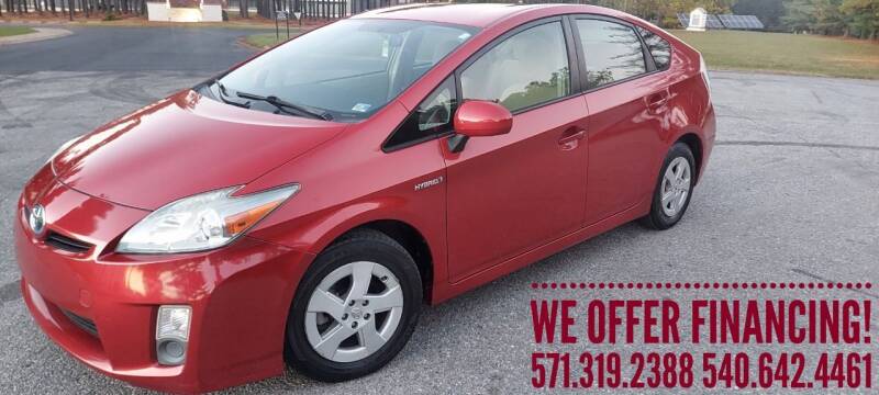 2011 Toyota Prius for sale at EED Auto Group in Fredericksburg VA
